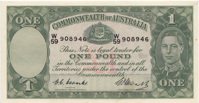 Australia 'Coombs - Watt' £... image