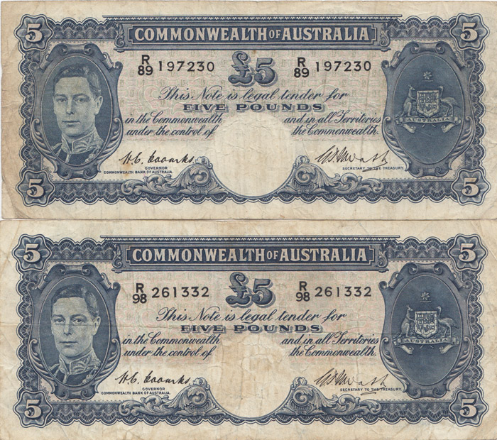 Australia 'Coombs - Watt' £... image