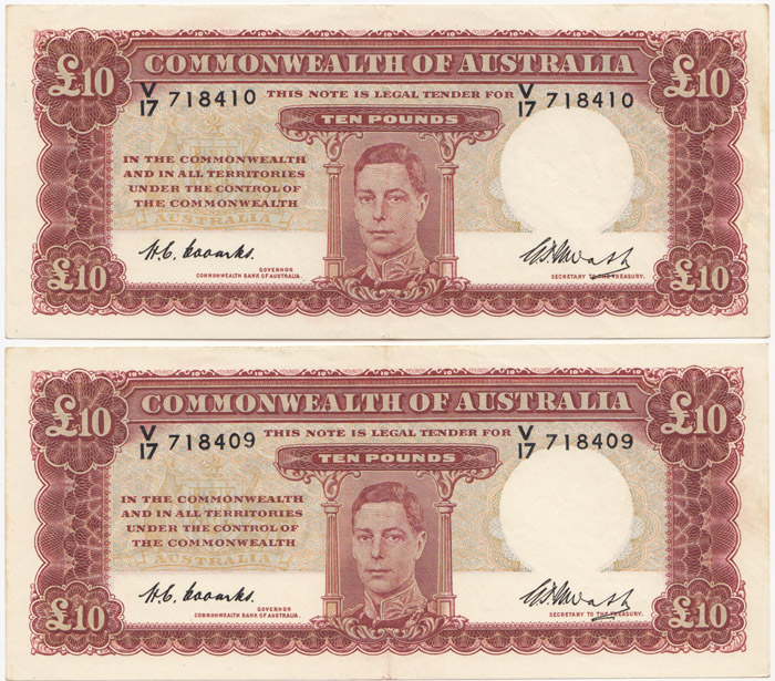 Australia 'Coombs - Watt' £... image