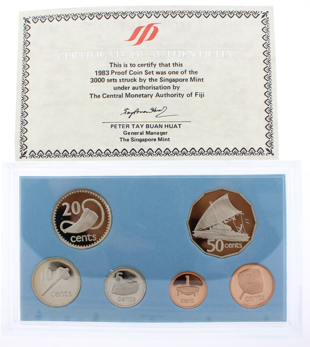 Cook Islands 1983 Proof Set... image