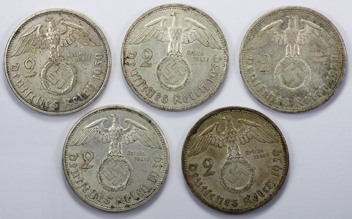 Germany 1939 A Silver 2 Rei... image