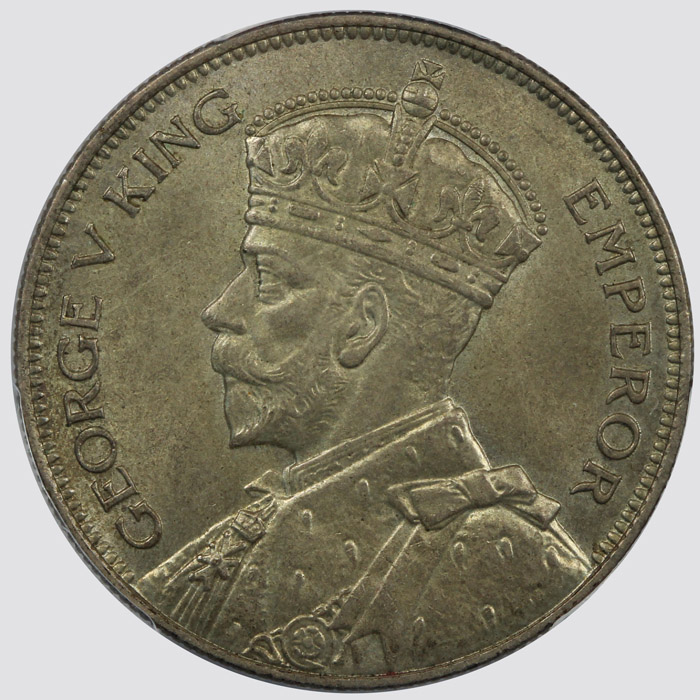 New Zealand 1935 Half Crown... image