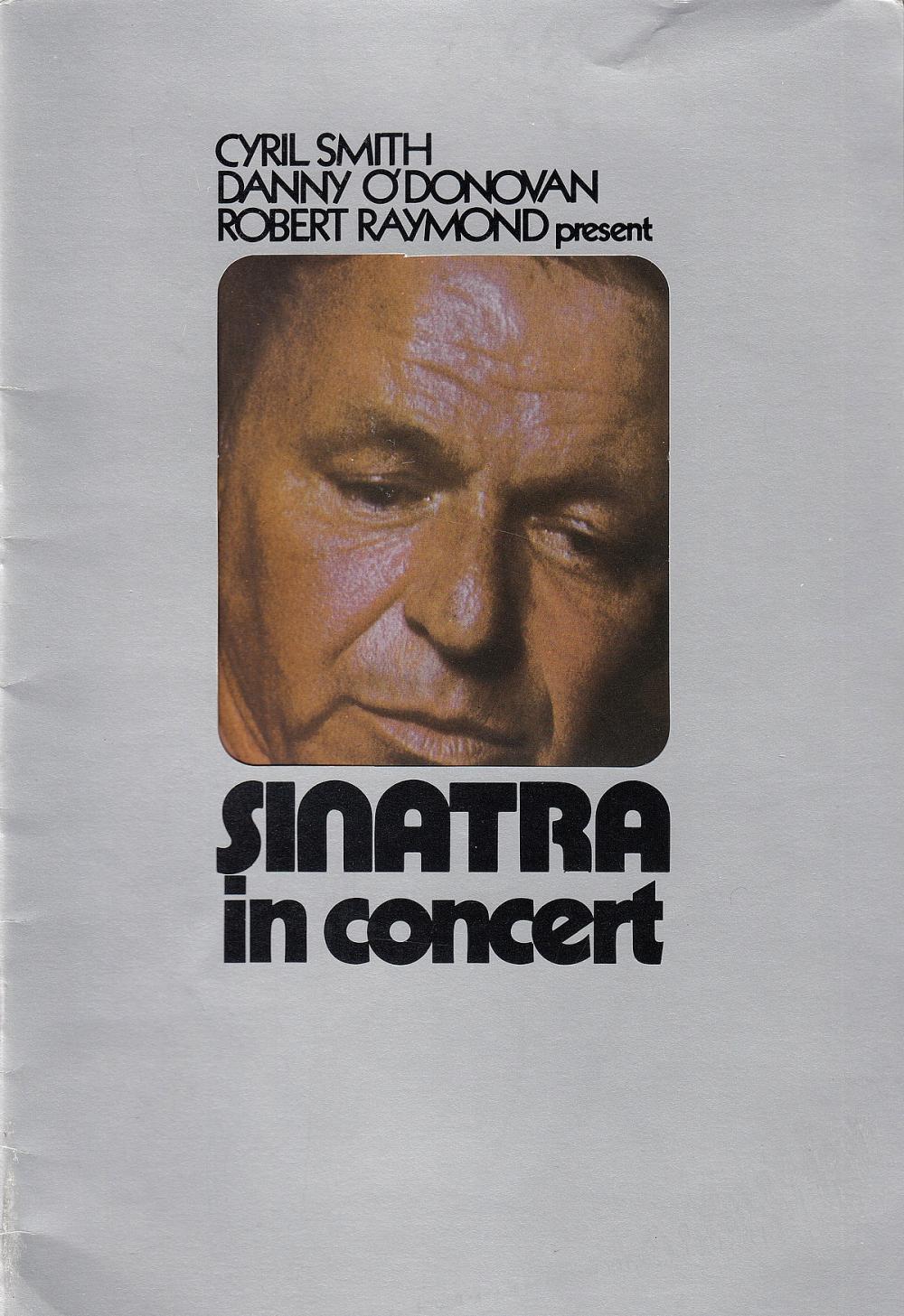 'Sinatra in Concert' Progra... image