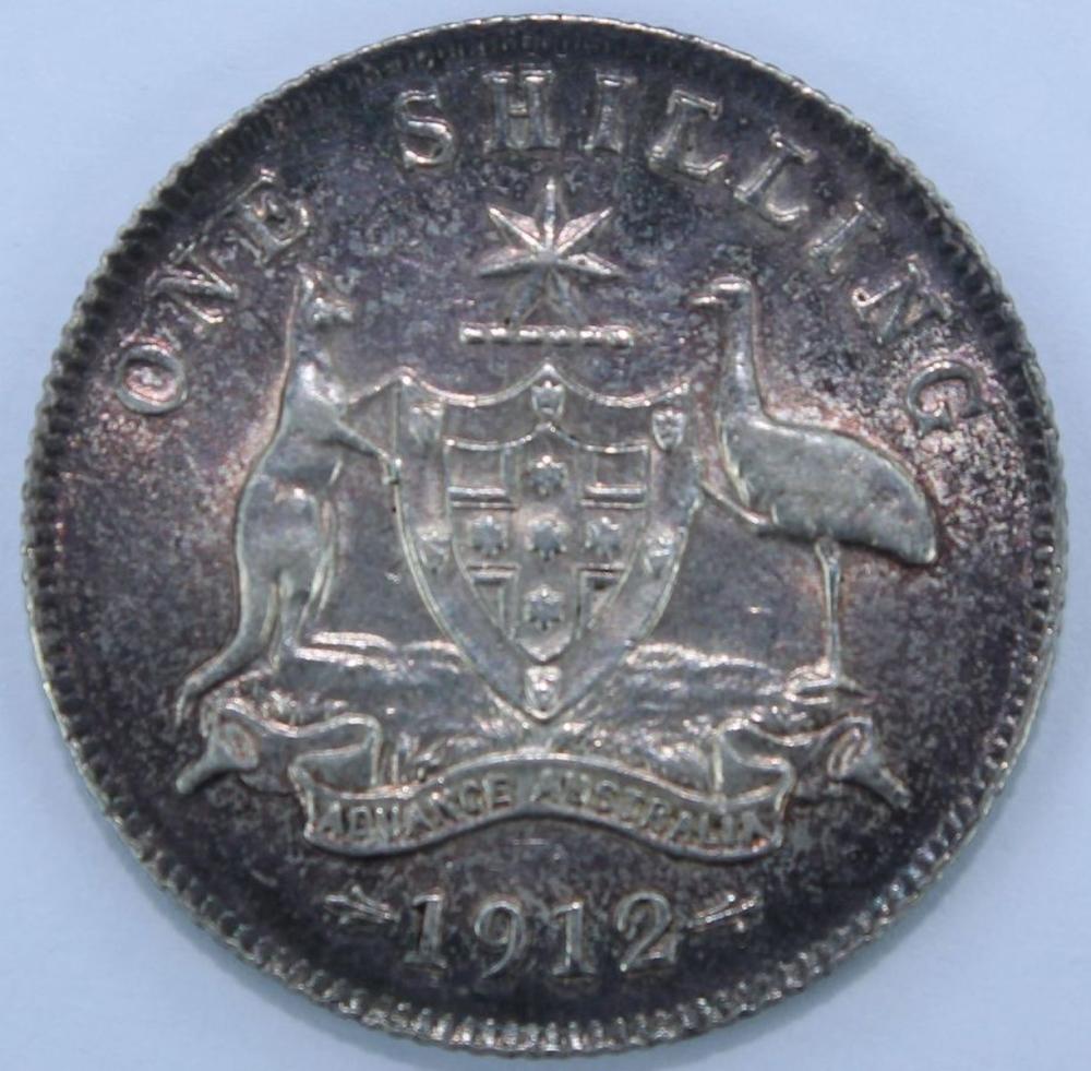 Australia 1912 Shilling goo... image