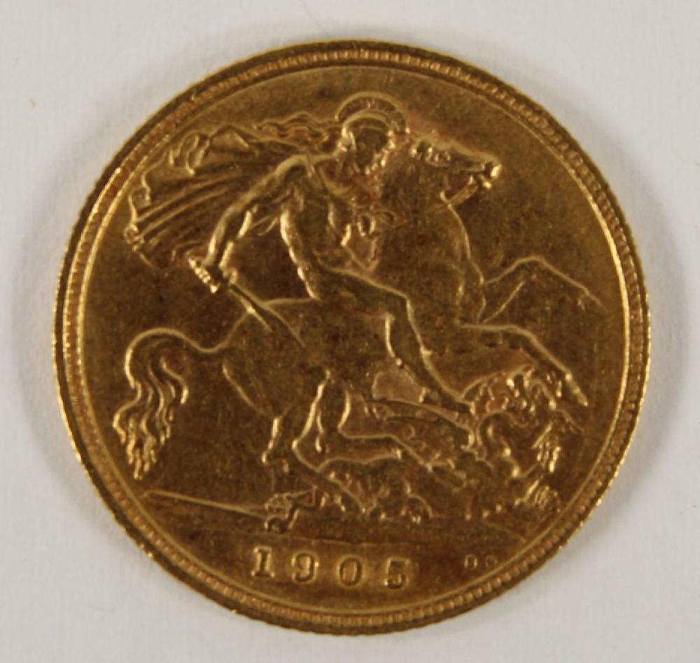 Great Britain 1905 Gold (91... image