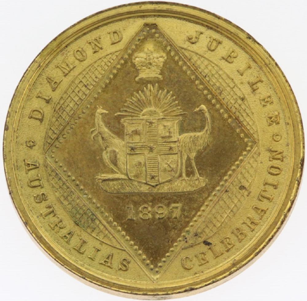 Australia. 1897 Medalet for... image