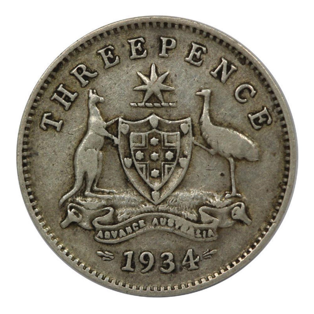 Australia. 1934/3 'Overdate... image