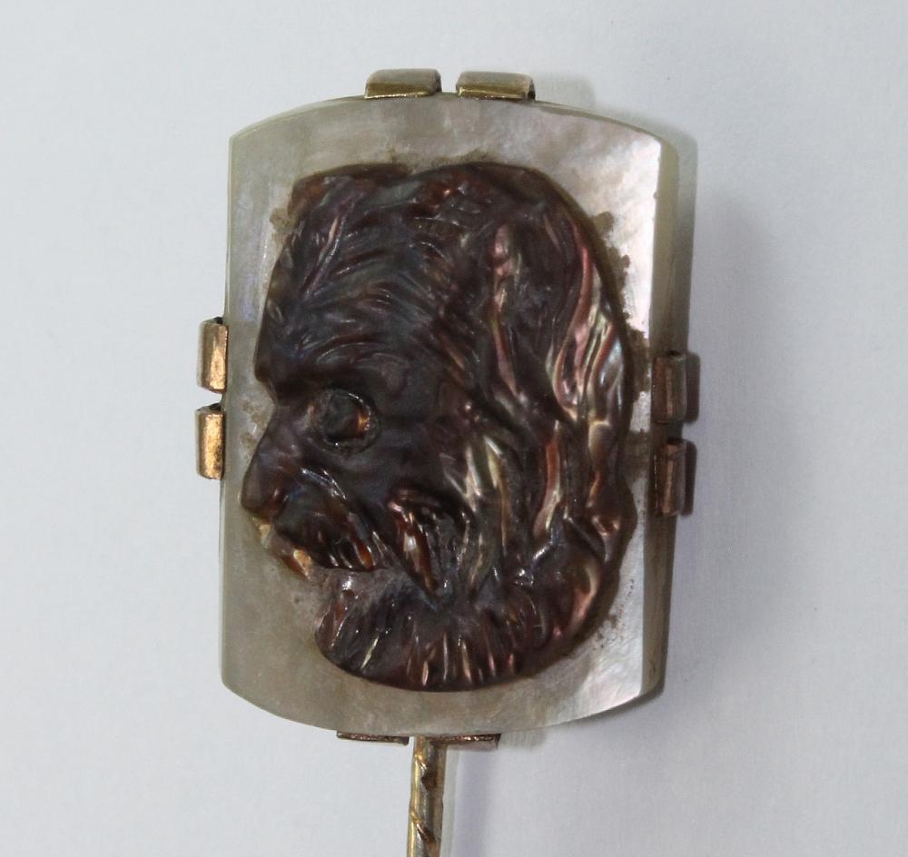 Antique Pin with Mother of ... image