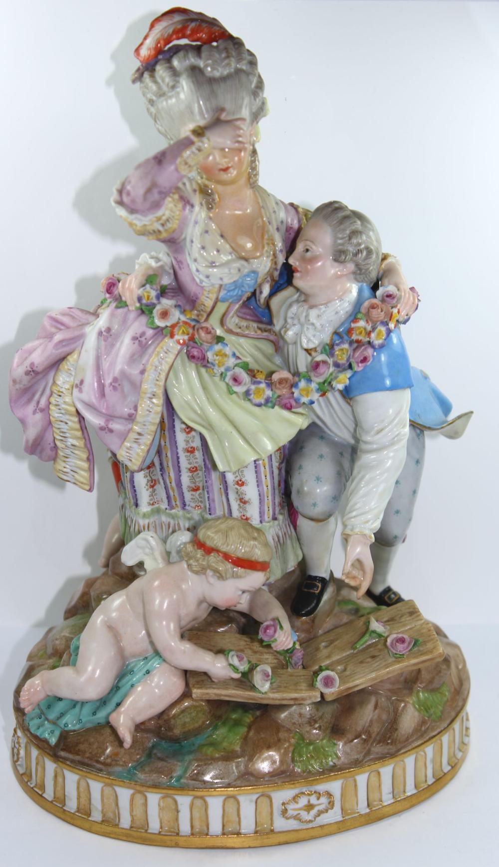 Meissen Figurines of a Lady... image