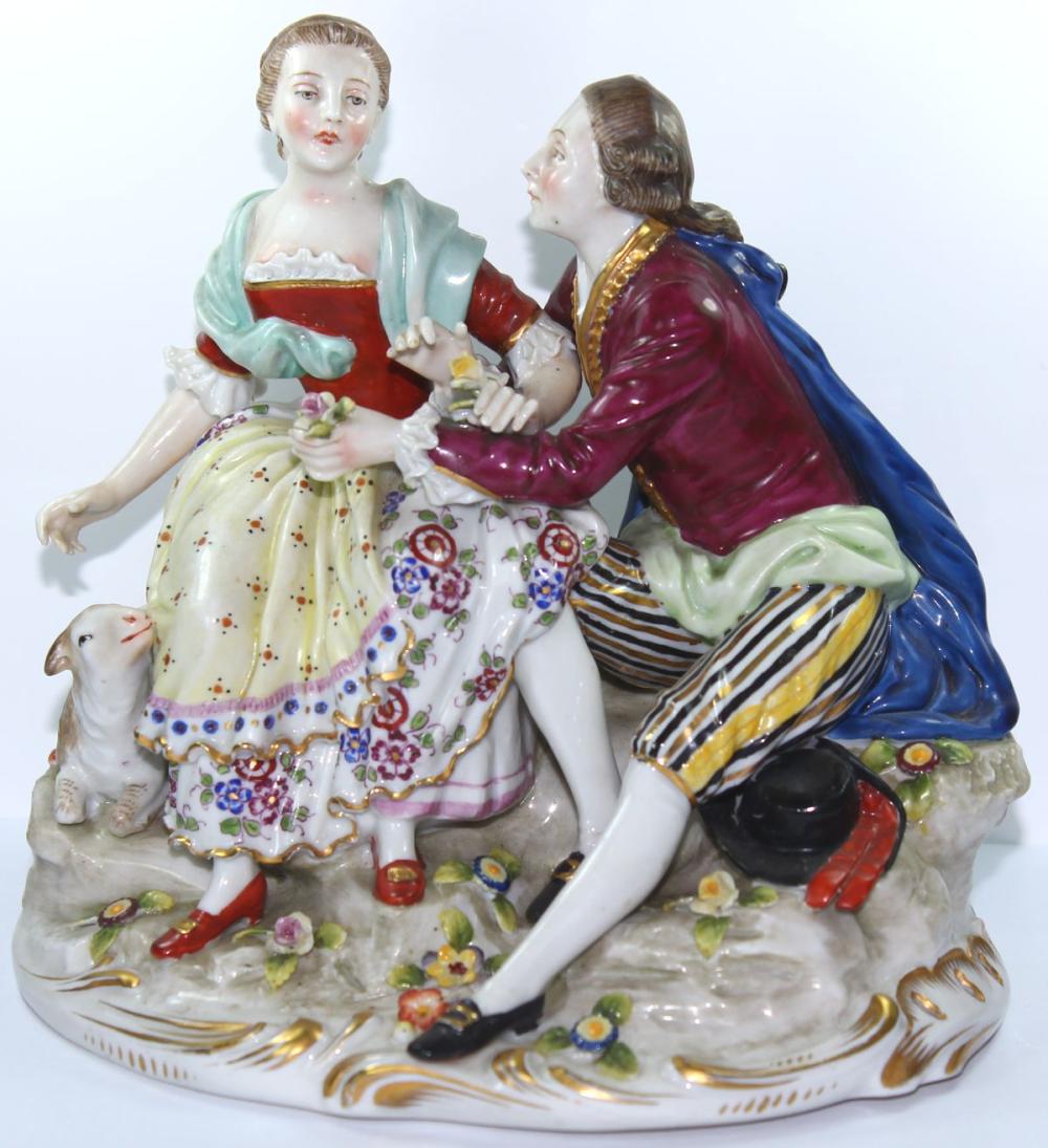 German 19th Century Figurin... image