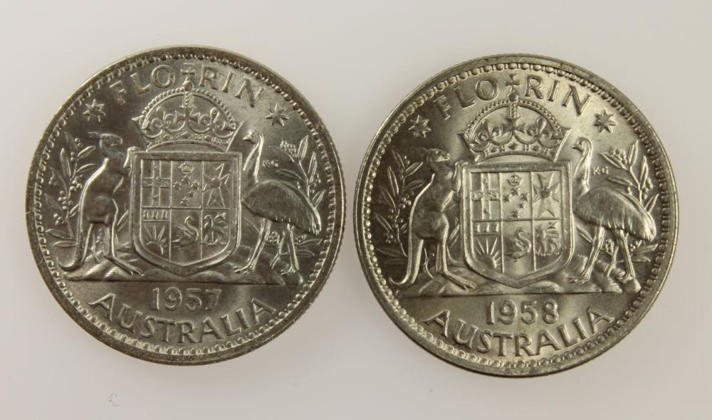 Australia 1957 & 1958 Flori... image