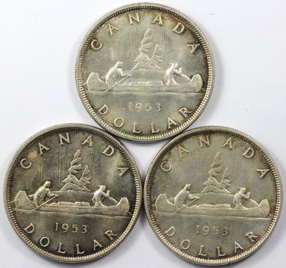 Canada 1953 Silver (800) Do... image