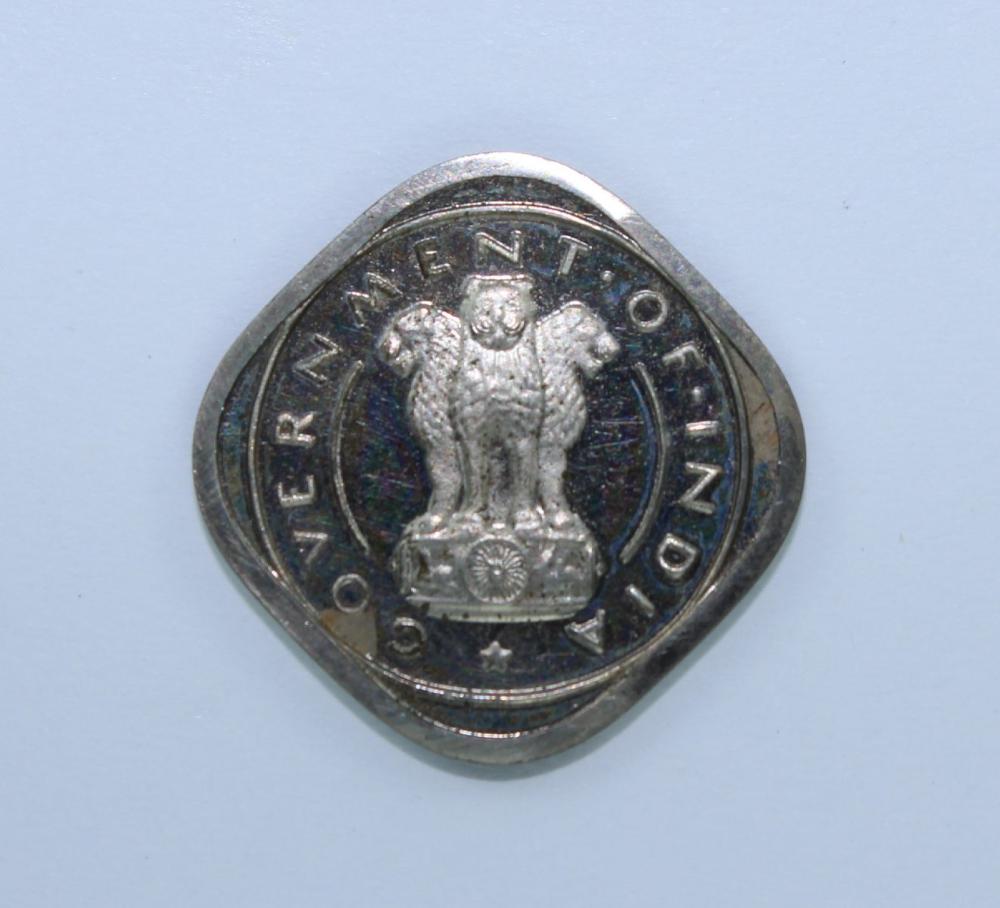 India 1954 B Proof Half Ann... image