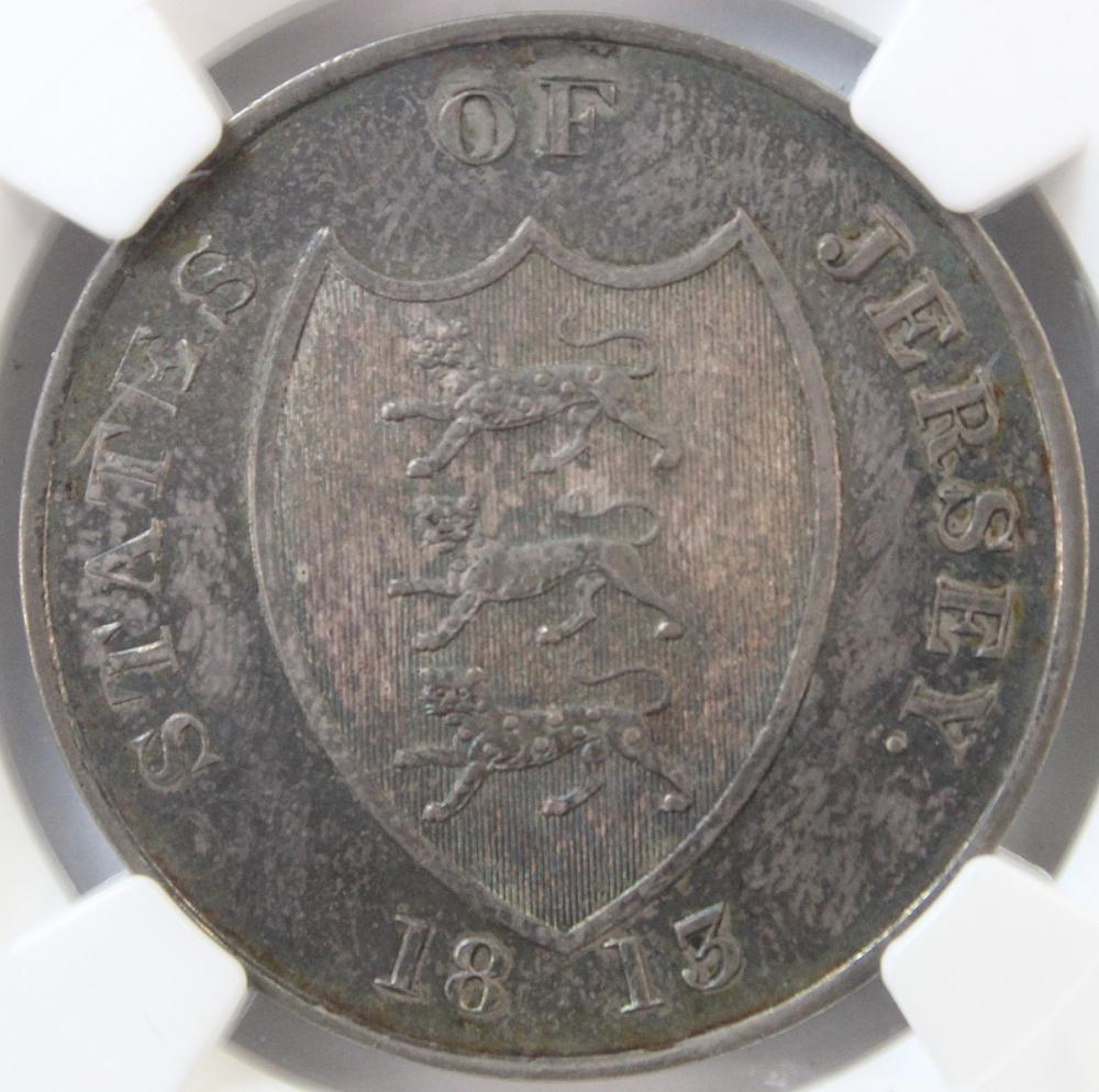 Jersey 1813 3 Shilling Toke... image