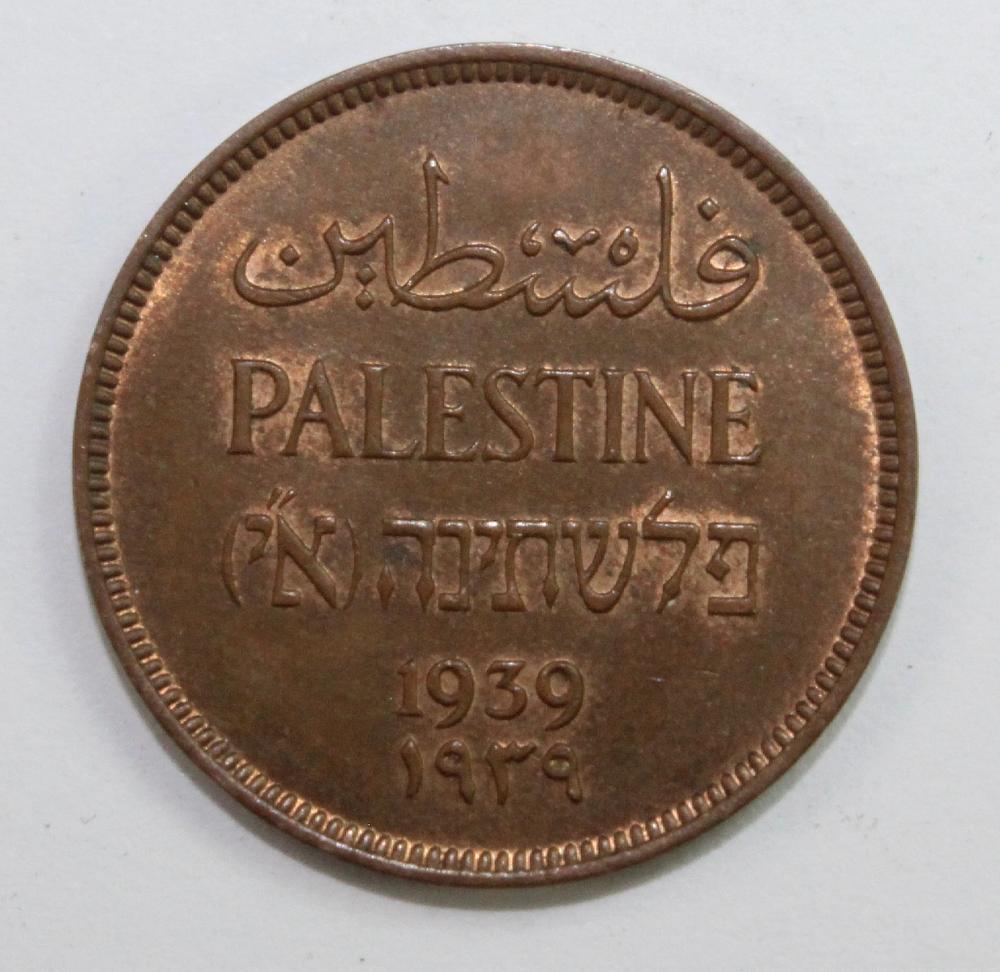 Palestine 1939 Copper Mil, ... image