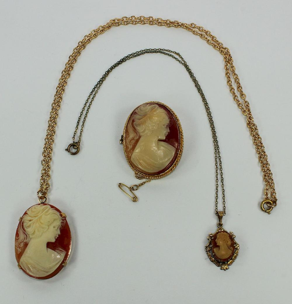 Costume Cameo Necklaces (2)... image