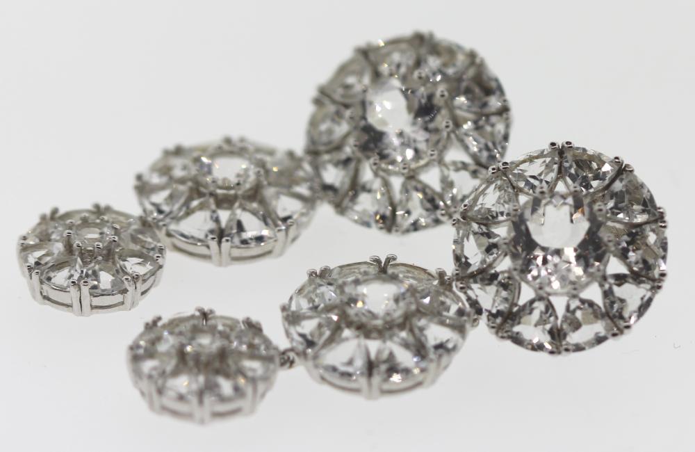 Tri-part Cubic Zirconia Dan... image