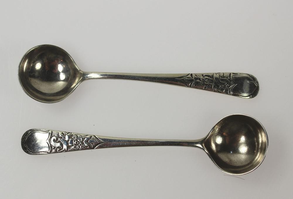 Mustard Spoons in Sterling ... image