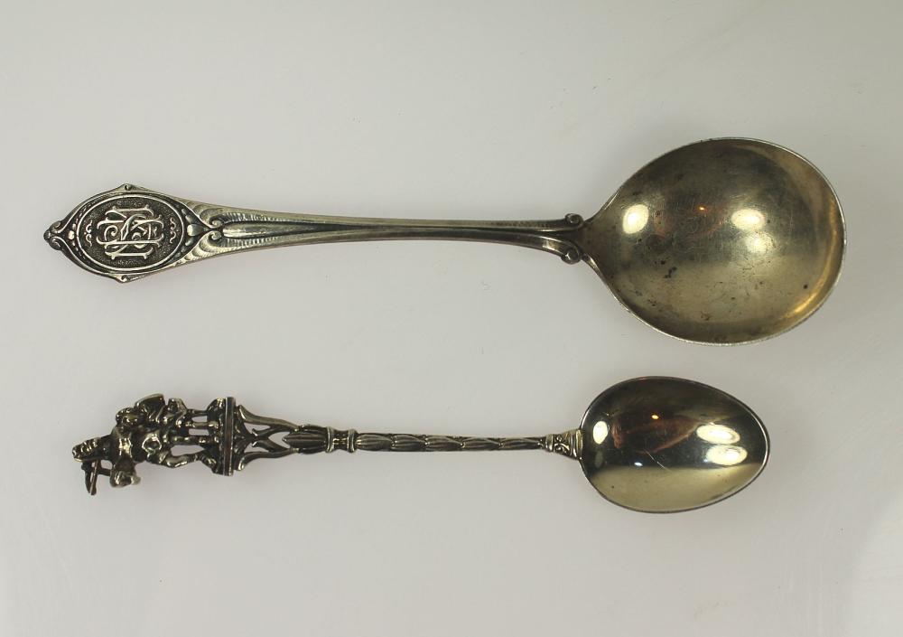 Souvenir Silver Teaspoons (... image