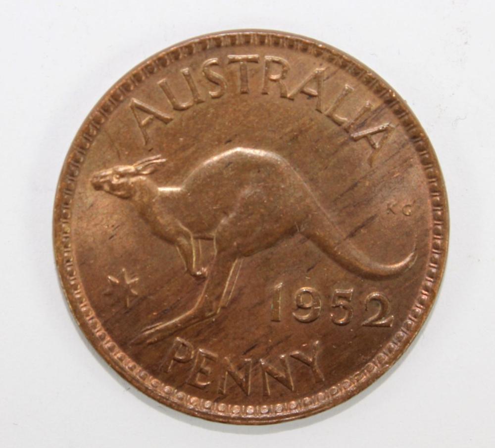 Australia 1952 (M) Penny, U... image