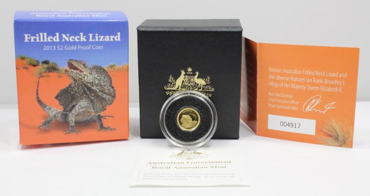 Australia 2013 Proof Gold $... image