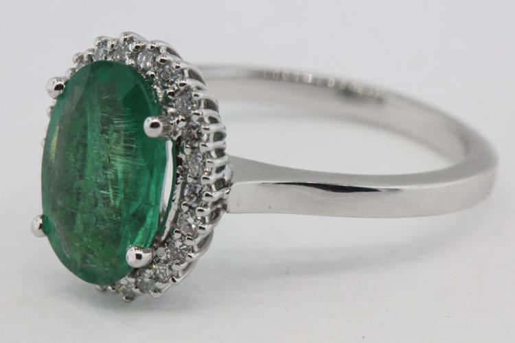 Emerald & Diamond Ring set ... image