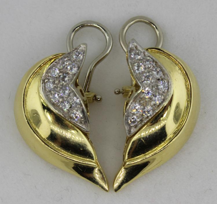 Diamond Clip-on Earrings in... image