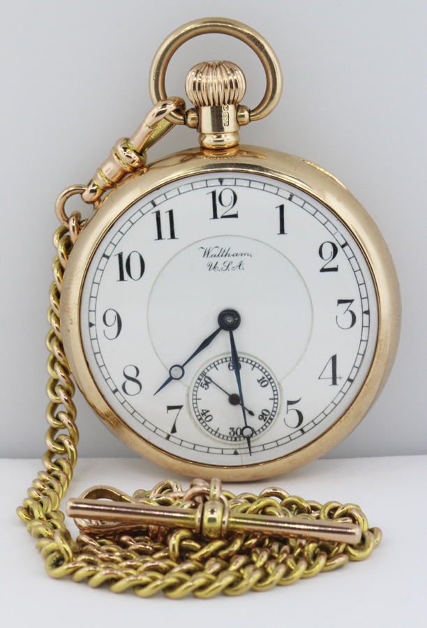 Waltham Pocket Watch in 9ct... image