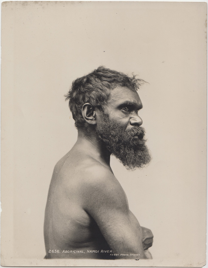 Aboriginal, Namoi River. Or... image