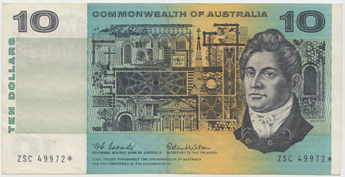 Australia 'Coombs-Wilson' $... image