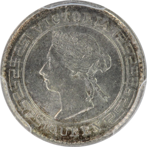 Ceylon 1894 10 Cent, PCGS MS62 image