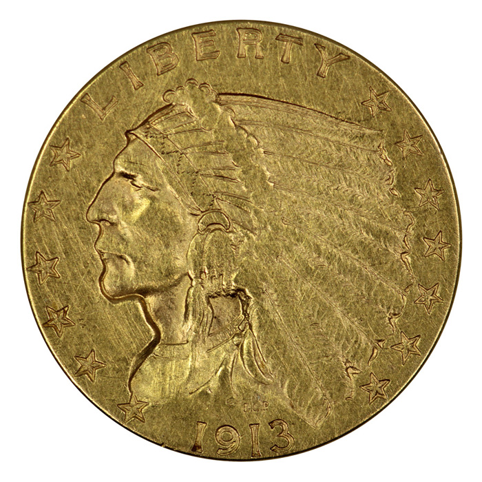 USA 1913 2 1/2 Dollar, abou... image