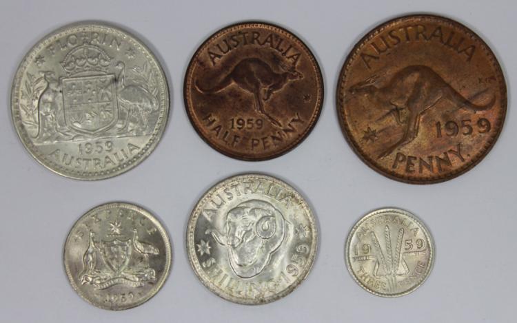 Australia 1959 Year Set - 1... image