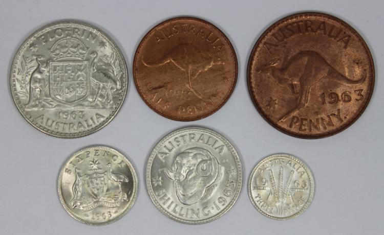 Australia 1963 Year Set - 1... image