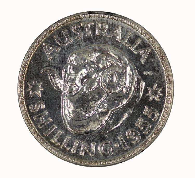 Australia 1955 Proof Shilli... image