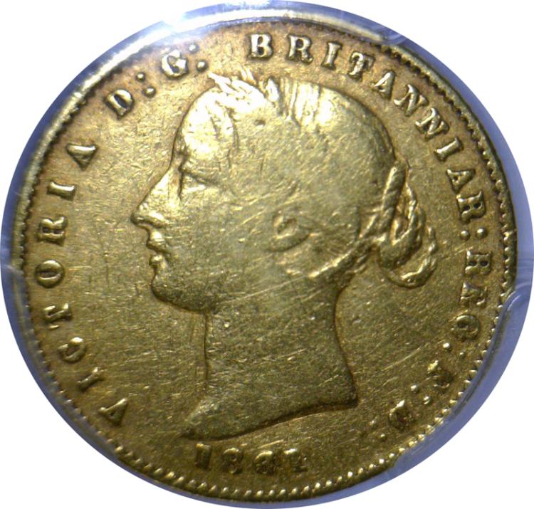 Australia 1861/0 'Overdate'... image