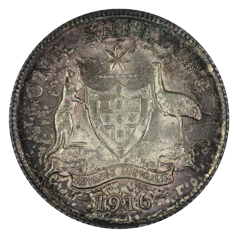 Australia. 1916 M Shilling,... image