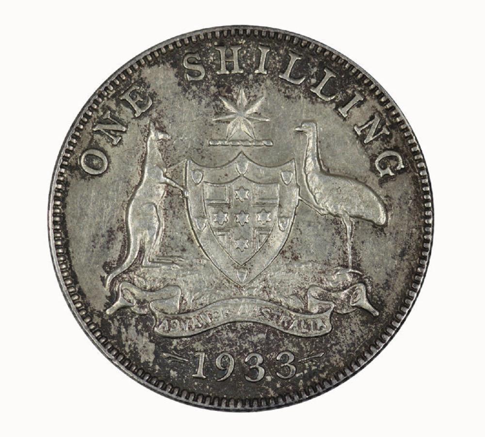 Australia. 1933 Shilling, a... image