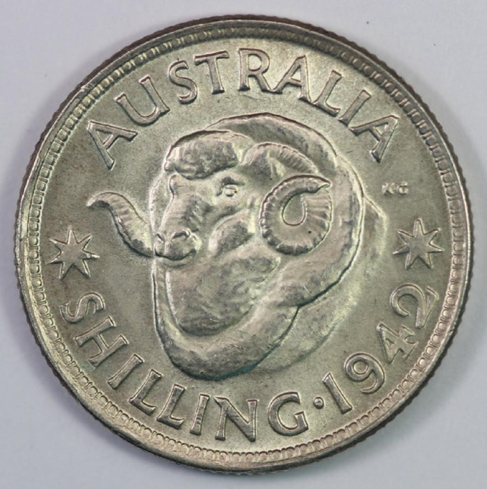 Australia. 1942 Shilling, C... image