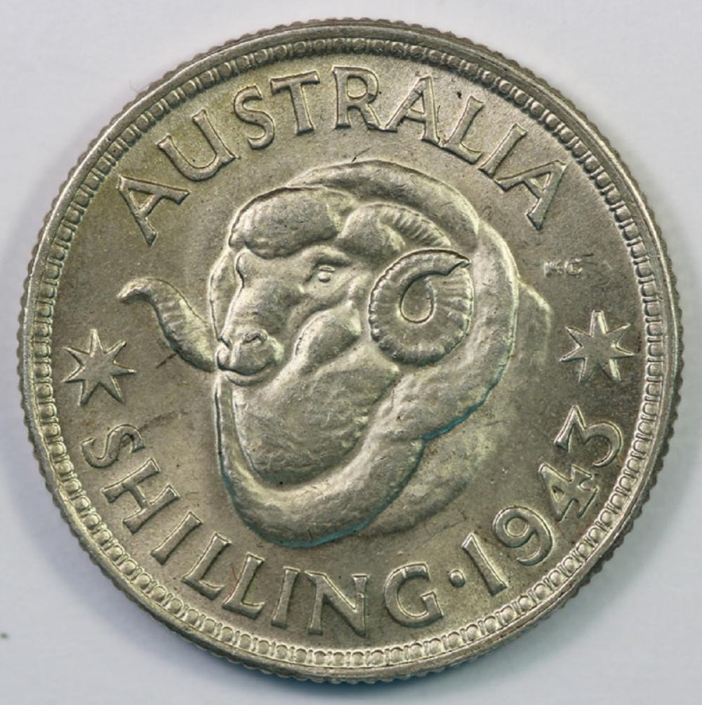 Australia. 1943 Shilling, C... image