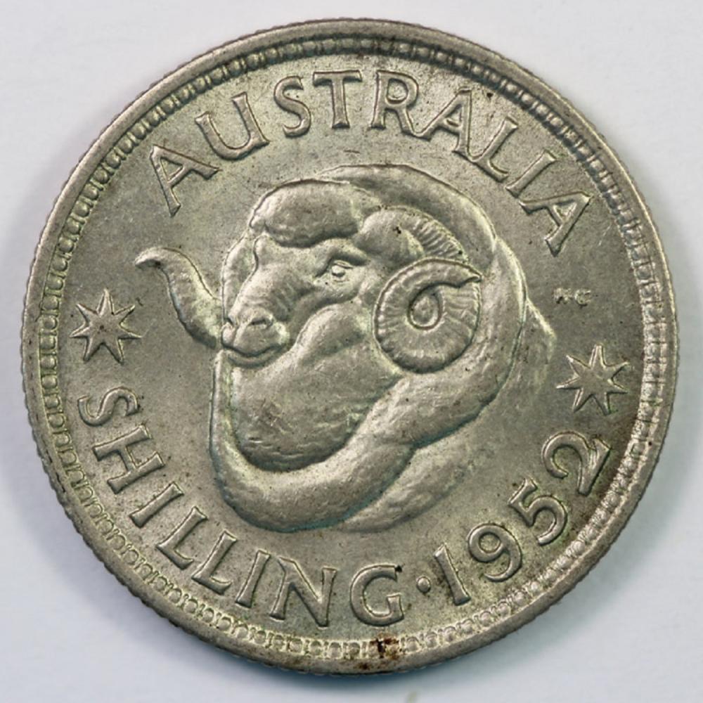 Australia. 1952 Shilling, l... image