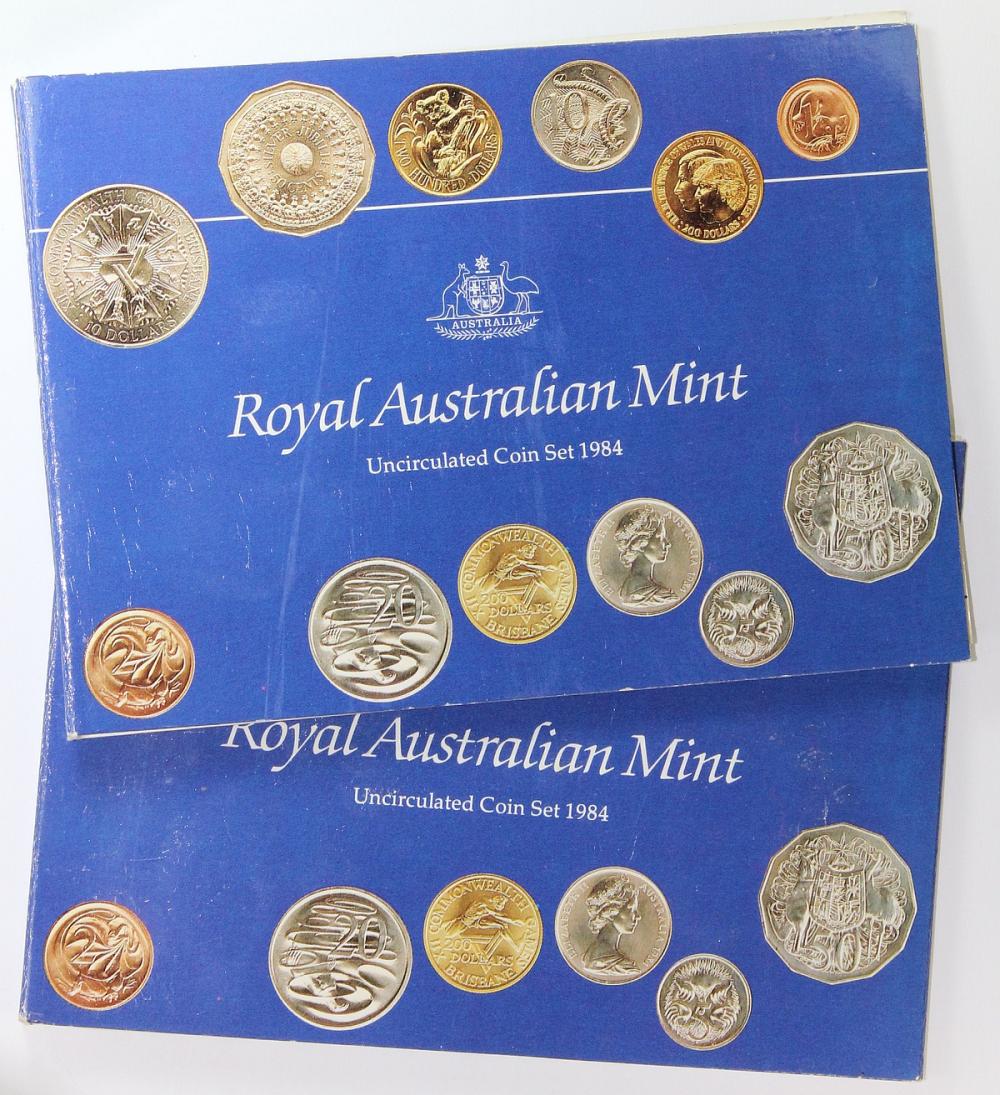 Australia. 1984 Mint Sets, ... image