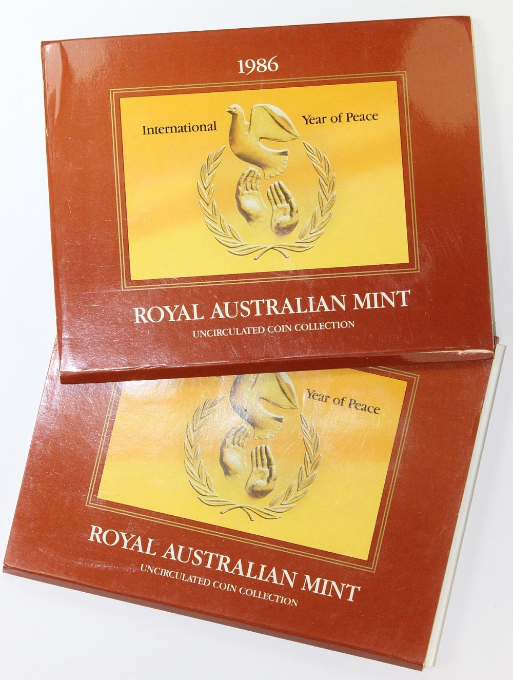 Australia. 1986 Mint Sets, ... image