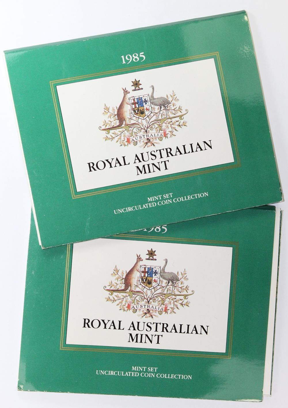 Australia. 1985 Mint Sets, ... image