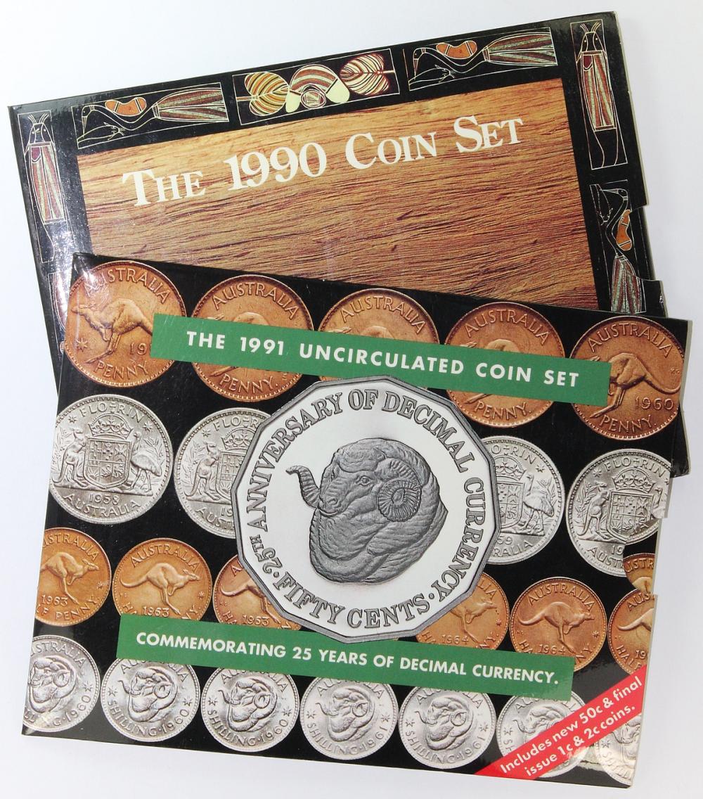 Australia. 1990 & 1991 Mint... image