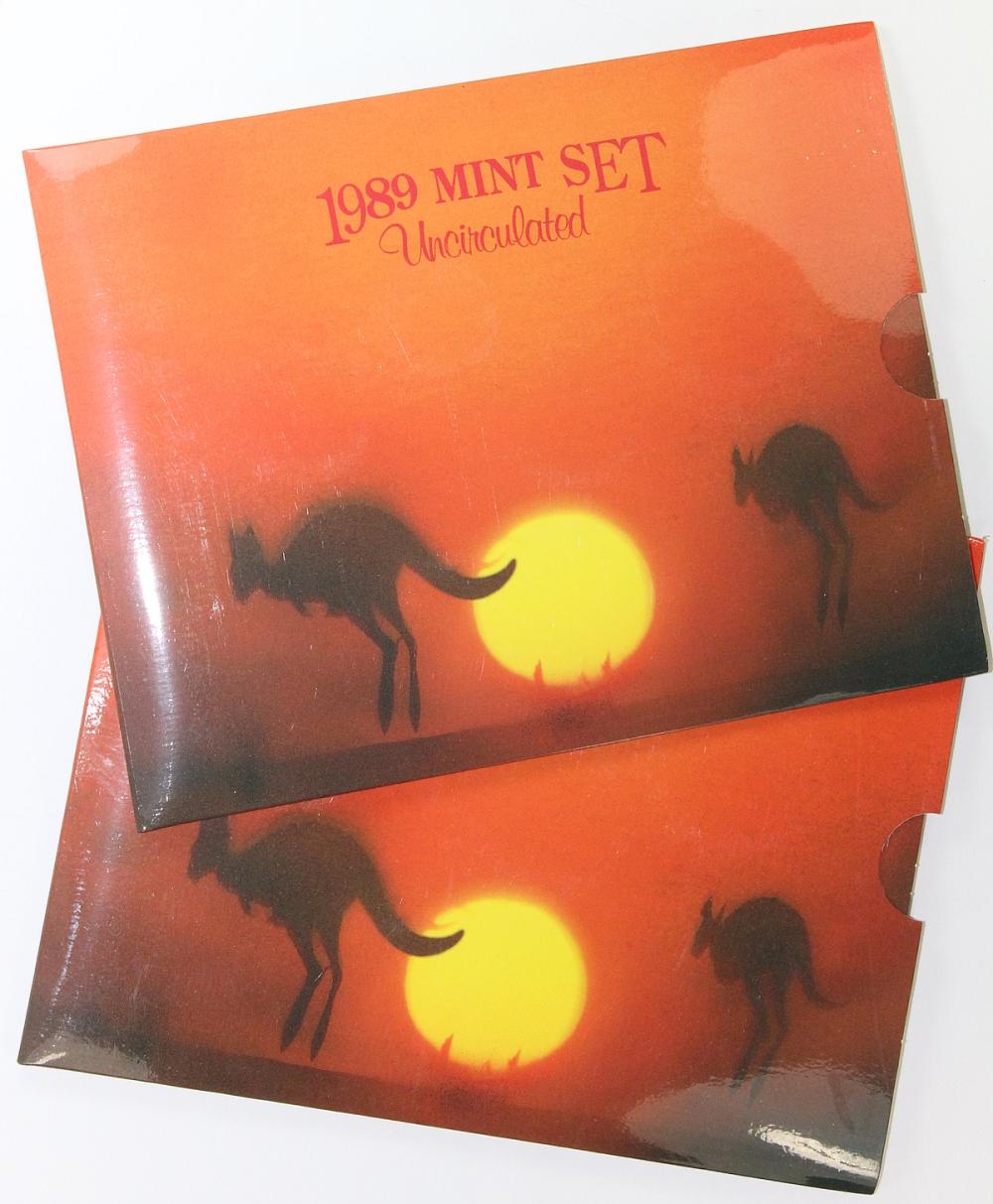 Australia. 1989 Mint Sets, ... image