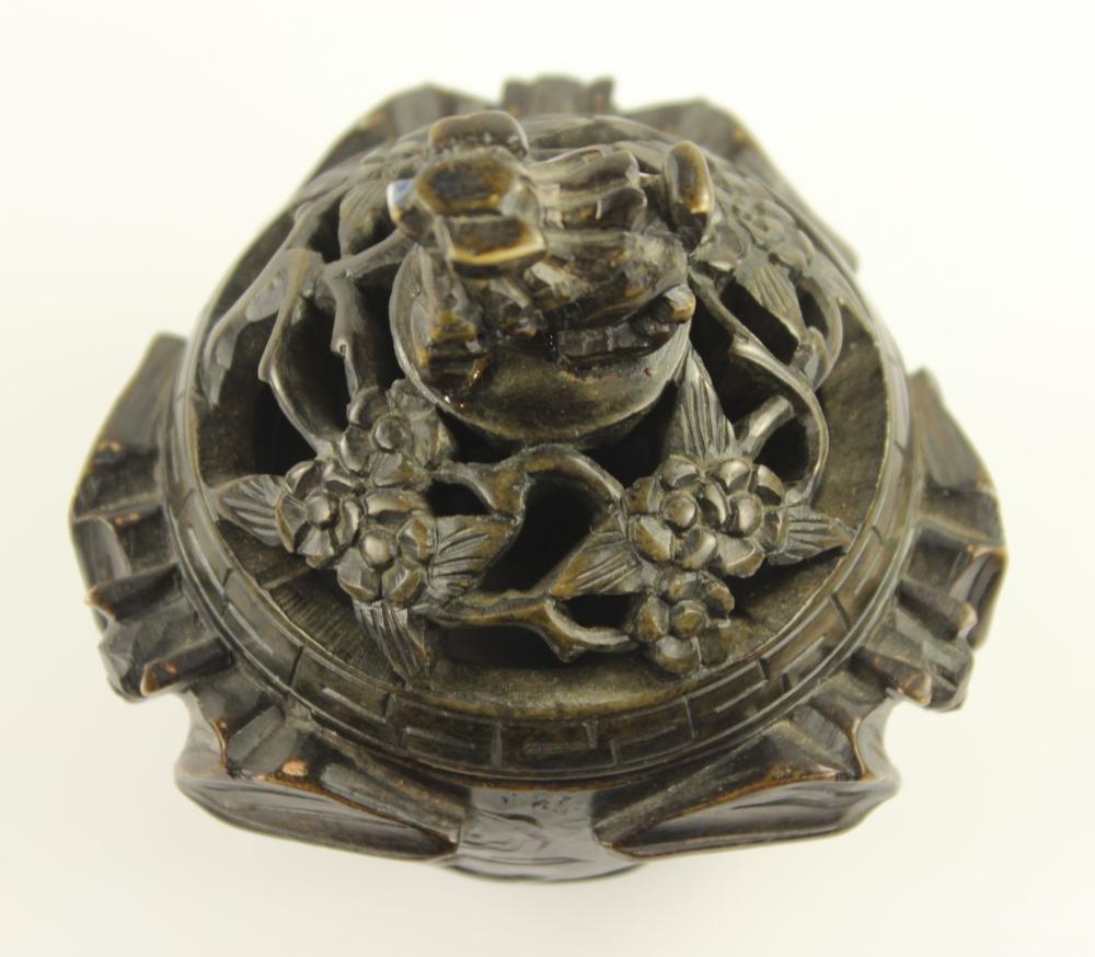 Vintage Chinese Bronzed Sto... image