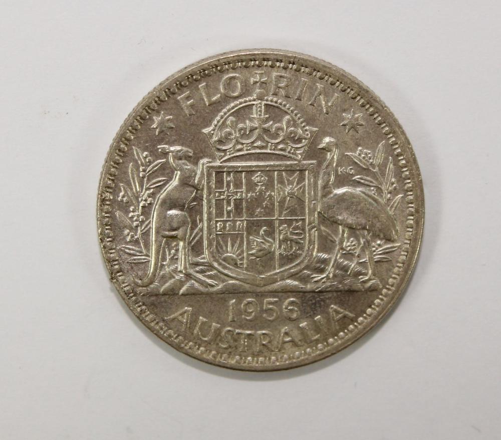 Australia 1956 Florin, Choi... image