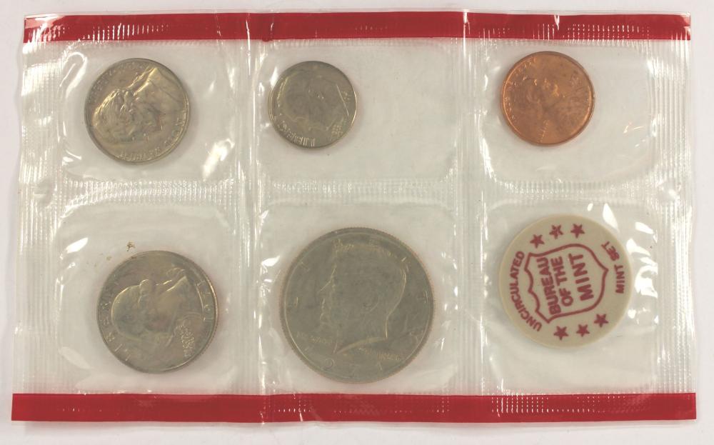 U.S.A. 1971 D Mint Set, (5 ... image