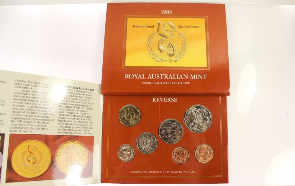 Australia 1986 Mint Set, Un... image